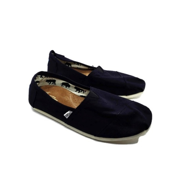 Toms Other - TOM'S Men's classic Black size 10 slip on shoes